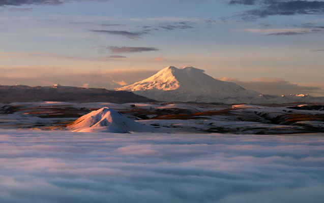 Bir qrup turist Elbrus dağında qaldı