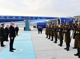 İlham Əliyev Türkiyədə səfərdədir - FOTO