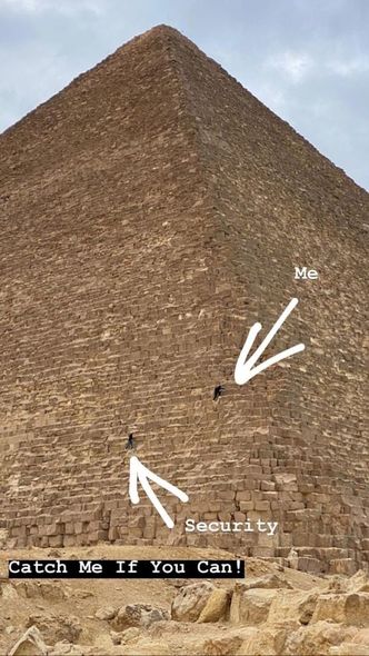 Misir ehramlarının şəklini çəkən bloqer həbs edildi - FOTO