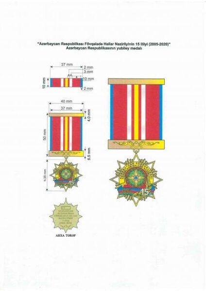 FHN-in 15 illiyi yubiley medalı təsis edilib - FOTO