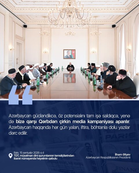 İlham Əliyev dini liderlərə nə dedi? - Əsas mesajlar