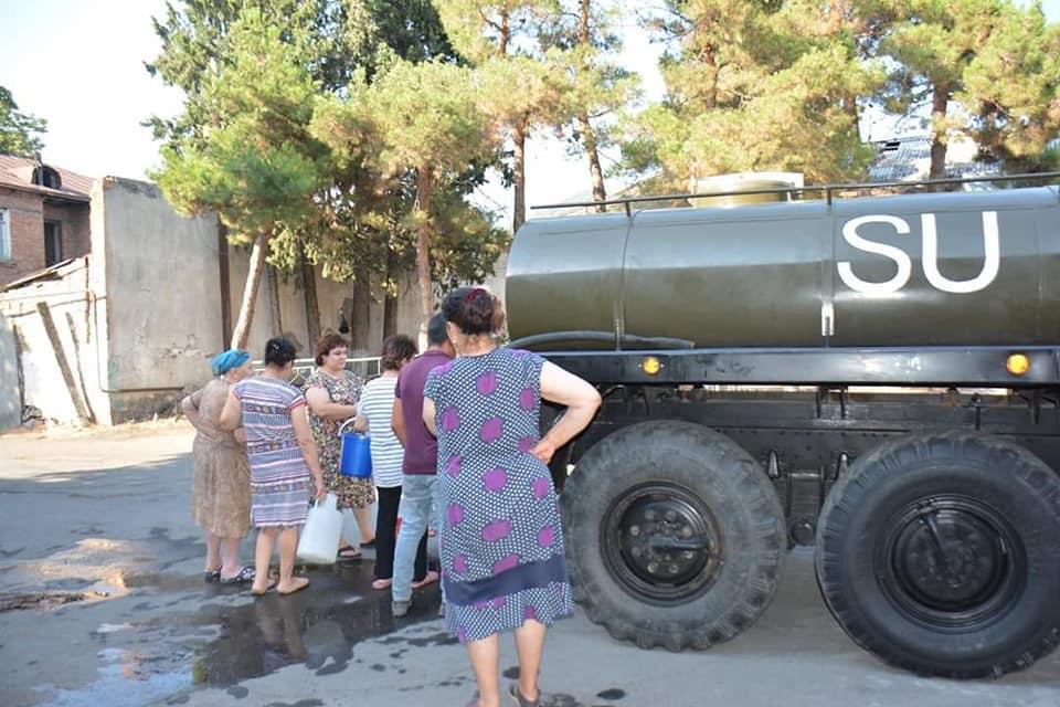 Zaqatala sakinləri susuz qalıb - FOTO/VİDEO