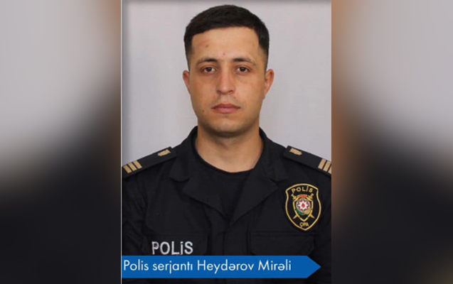 Bakıda əməliyyat zamanı həlak olan polis əməkdaşlarının - FOTOSU