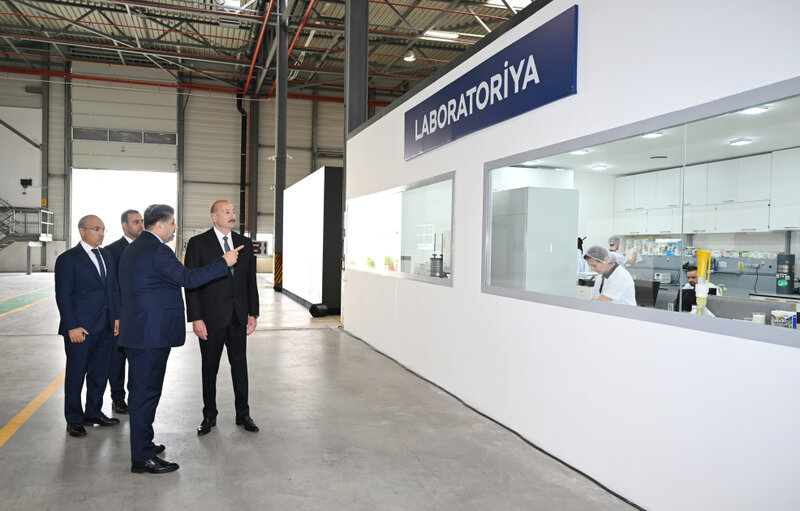 Prezident Qaradağda açılışda iştirak etdi - FOTOLAR