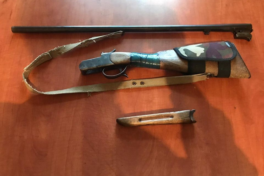 Sumqayıt sakinindən silah götürülüb