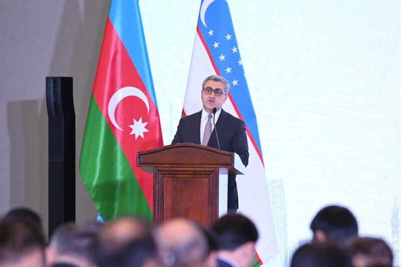 Azərbaycanla Özbəkistan arasında bir sıra sənədlər imzalanıb - FOTOLAR