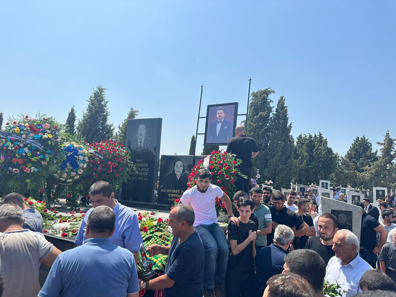 Nikosayağı'nın törətdiyi qəzada ölən Ruslan dəfn edildi - FOTO