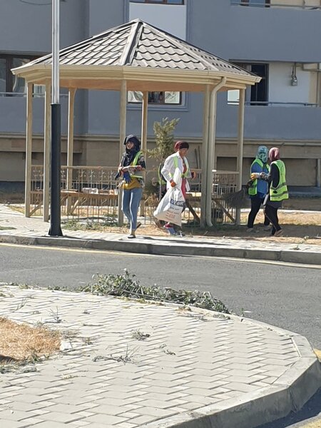 Abşeronda şəhid ailələrinin və qazilərin yaşadığı Yaşayış Kompleksində iməclik keçirilib - FOTOLAR