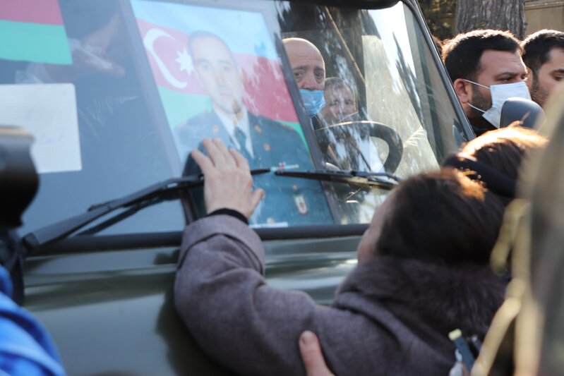 14 igidimiz son mənzilə belə yola salındı - FOTOREPORTAJ