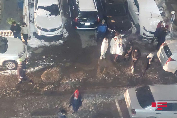 Bakıda binada qaz sızması olub, sakinlər təxliyyə edilib - FOTO