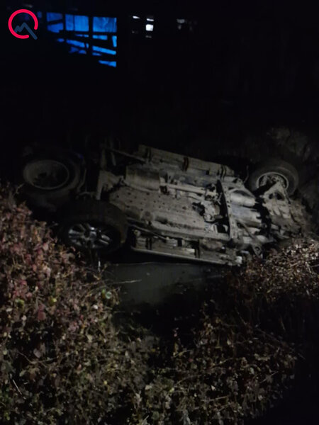 Avtomobil kanala aşdı - Sabiq baş həkim öldü+Fotolar