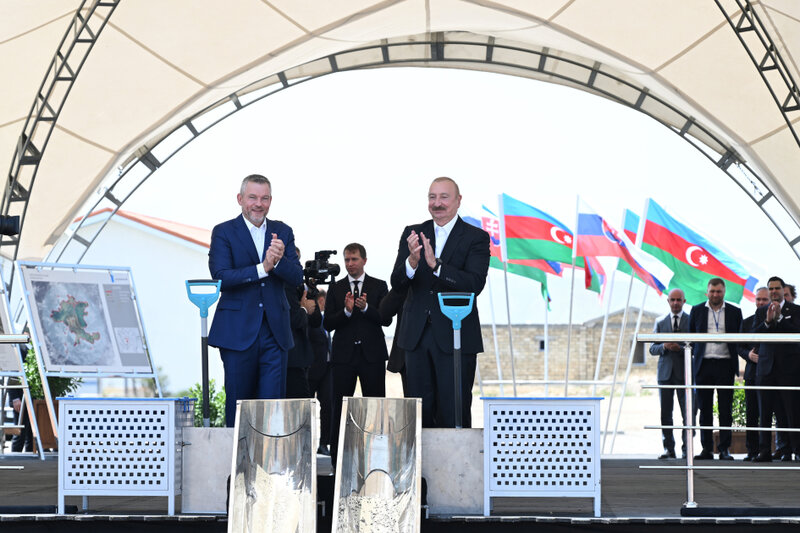İlham Əliyev və Pelleqrini Baş Qərvənddə - Fotolar