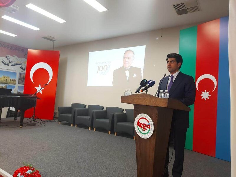 Ankarada Heydər Əliyevin 100 illiyi qeyd olundu – FOTOLAR