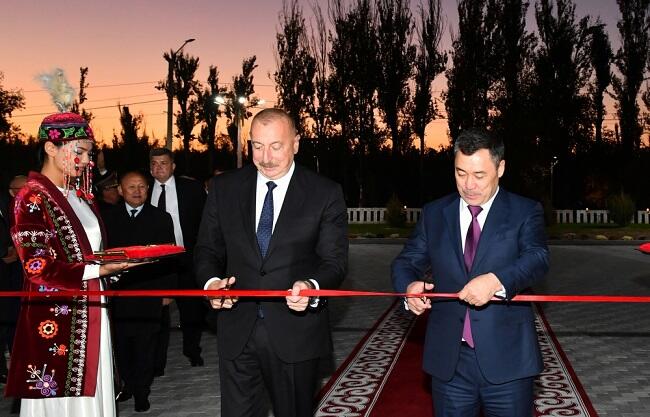 Qırğızıstan-Azərbaycan Dostluq Parkı AÇILDI