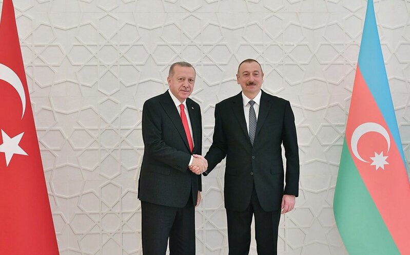 İlham Əliyevlə Ərdoğan Qazaxıstandakı vəziyyəti müzakirə etdi