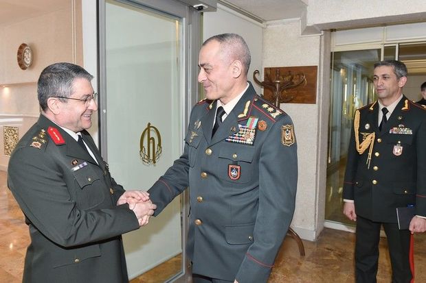 Hikmət Mirzəyev Türkiyənin ordu generalı ilə görüşüb - FOTO