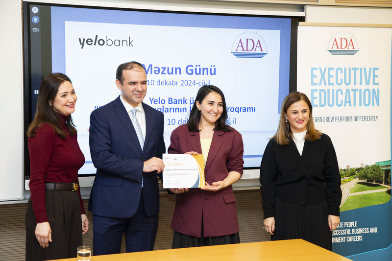 Yelo Bank əməkdaşları üçün təşkil edilmiş liderlik proqramı başa çatdı - FOTOLAR