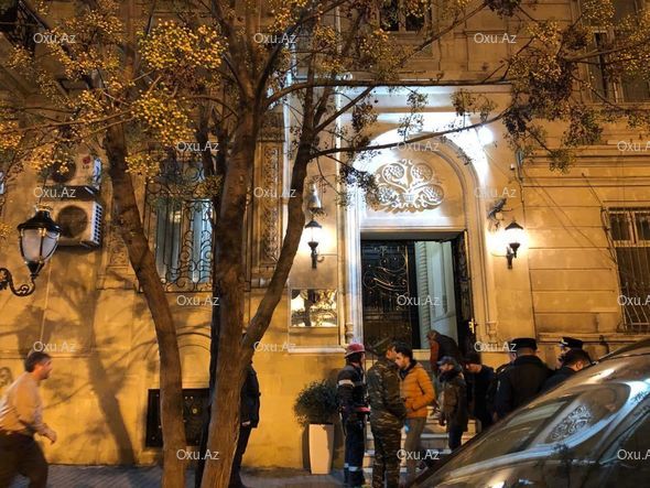 İran səfirliyinin binasında tüstülənmə - YENİLƏNİB + FOTO