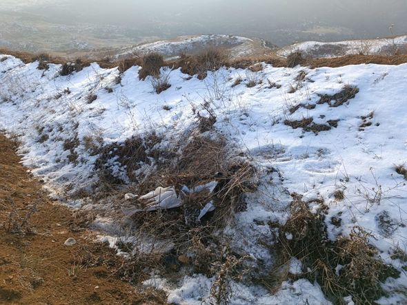 Goranboyda qumbaraatan tapıldı - FOTO