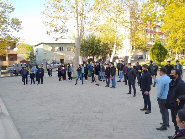 Gürcüstanda soydaşlarımız Şuşanın azad edilməsi münasibətilə tədbir keçiriblər - FOTO