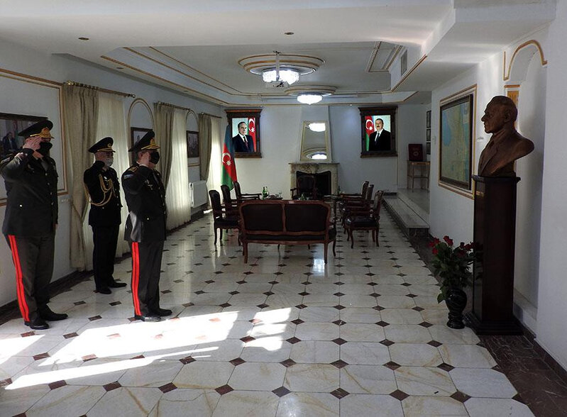 Zakir Həsənov Azərbaycanın İrandakı səfirliyində olub - FOTO