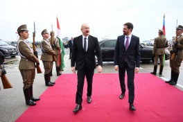 Prezident İlham Əliyevin Macarıstana işgüzar səfəri başa çatıb - FOTOLAR