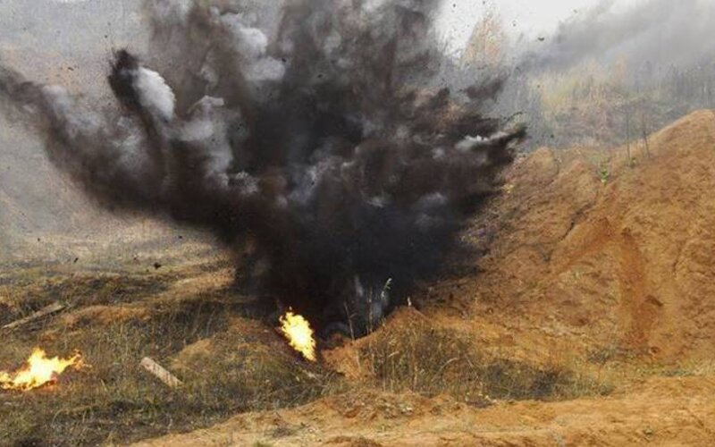 Ağdam sakini minaya düşərək öldü