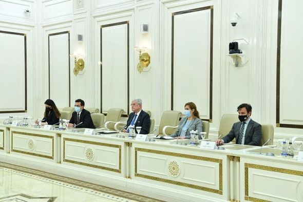 Sahibə Qafarova BMT Baş Assambleyasının Prezidenti ilə görüşüb - FOTO