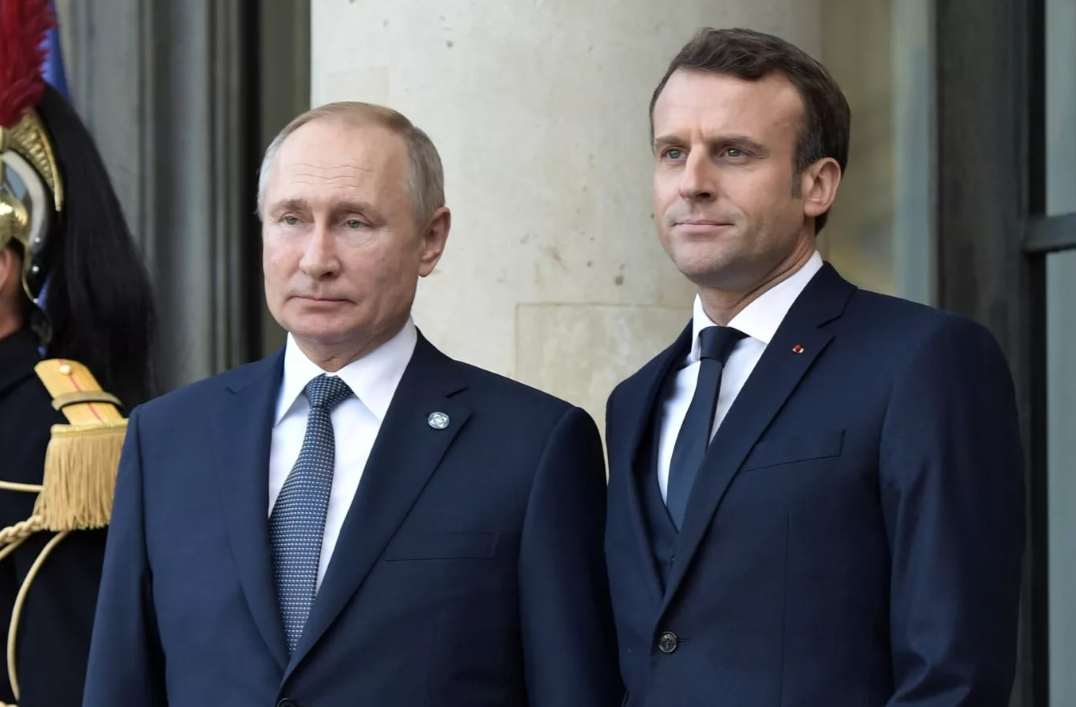Makron Putinə zəng edib, Qarabağ məsələsini müzakirə etdi