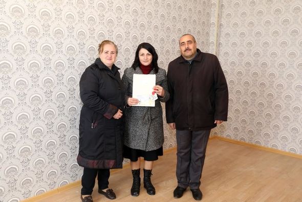 Daha 27 şəhid ailəsi və Qarabağ müharibəsi əlilinə mənzil verildi - FOTO/VİDEO