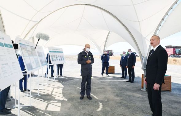 Samuxun Qaraağaclı kəndində aqroparkın təqdimatı olub - YENİLƏNİB+FOTO