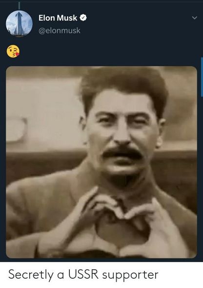İlon Mask tuneldən danışıb Stalinin şəklini paylaşdı - FOTO