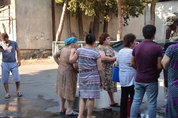 Zaqatala sakinləri susuz qalıb - FOTO/VİDEO