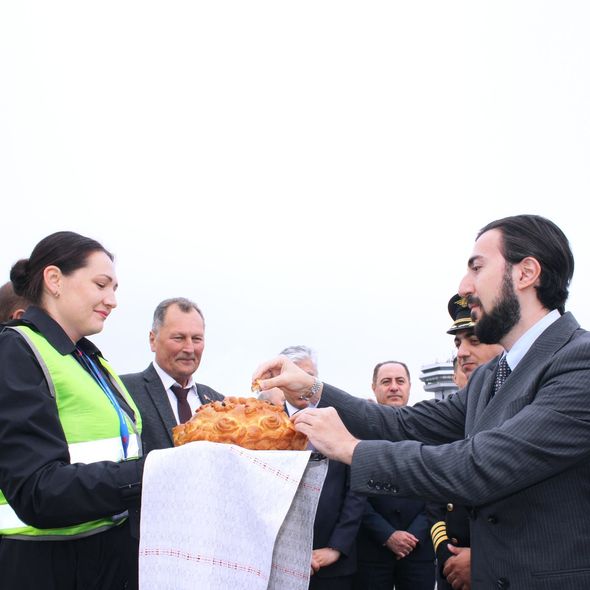 AZAL Bakı-Minsk-Bakı marşrutu üzrə ilk reysini yerinə yetirib - FOTO