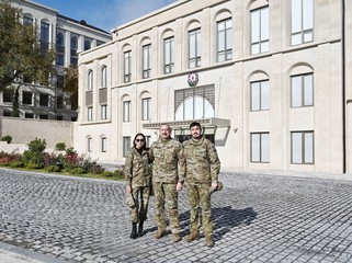 Prezident Zəfər Günü münasibətilə Şuşada təşkil olunan tədbirdə iştirak edib - FOTOLAR