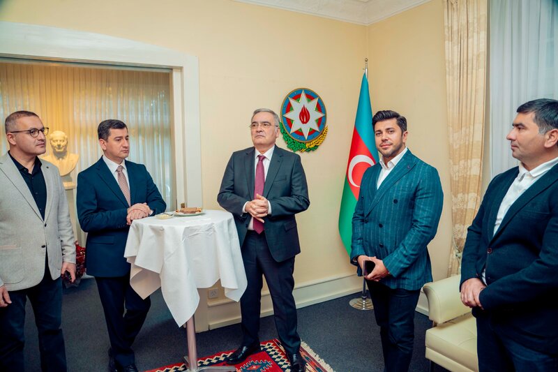 Marsol Group nümayəndə heyəti İsveçrədə səfir Fuad İsgəndərovla görüşdü - FOTOLAR