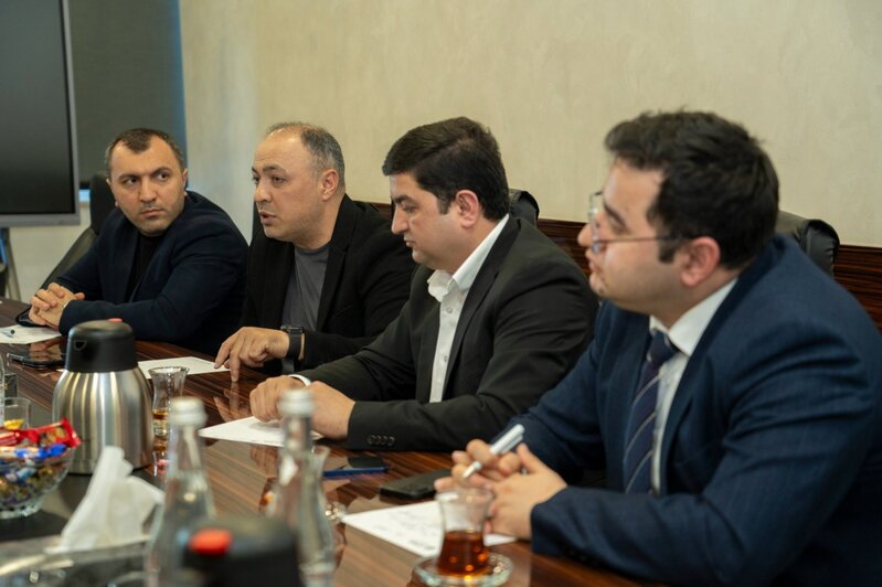 İCMA ilə Dövlət Vergi Xidməti arasında əməkdaşlıq çərçivəsində görüş keçirildi - FOTOLAR