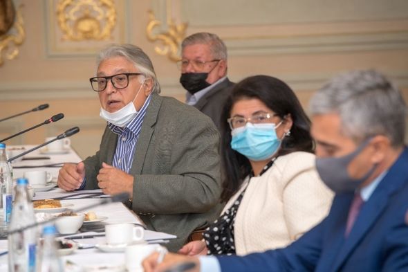 Anar Ələkbərov bir qrup tanınmış mədəniyyət və incəsənət xadimi ilə görüşüb - FOTO