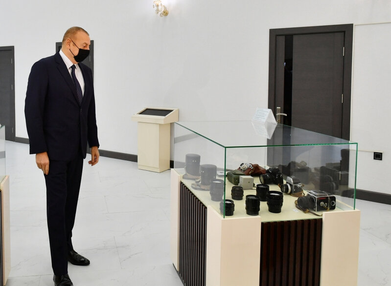 Prezident AZƏRTAC-ın yeni binası ilə tanış oldu - FOTOLAR
