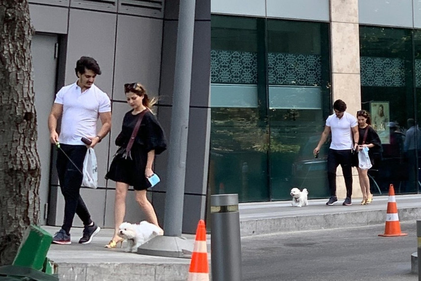 Ayrıldıqları deyilən Aynişan və Kənan belə görüntüləndi - FOTO