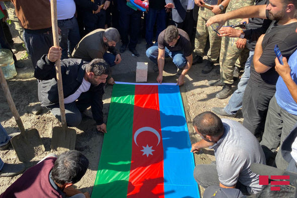 Şəhid Məftun Əhmədzadə Tərtərdə dəfn edilib – FOTO