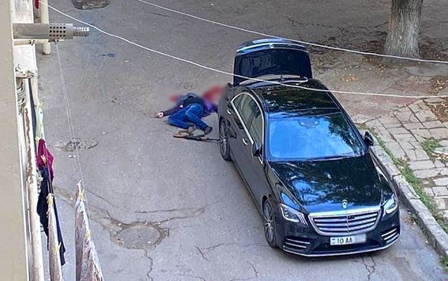 İş adamı özünü Roza Zərgəlinin qızının gözləri qarşısında öldürdü - FOTO