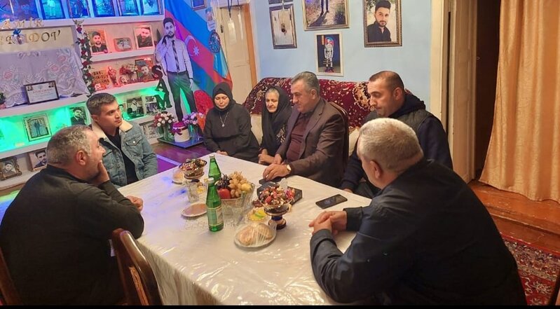 Şəhidlərimiz anım günlərində Abşeron rayonunda yad edilib - FOTOLAR