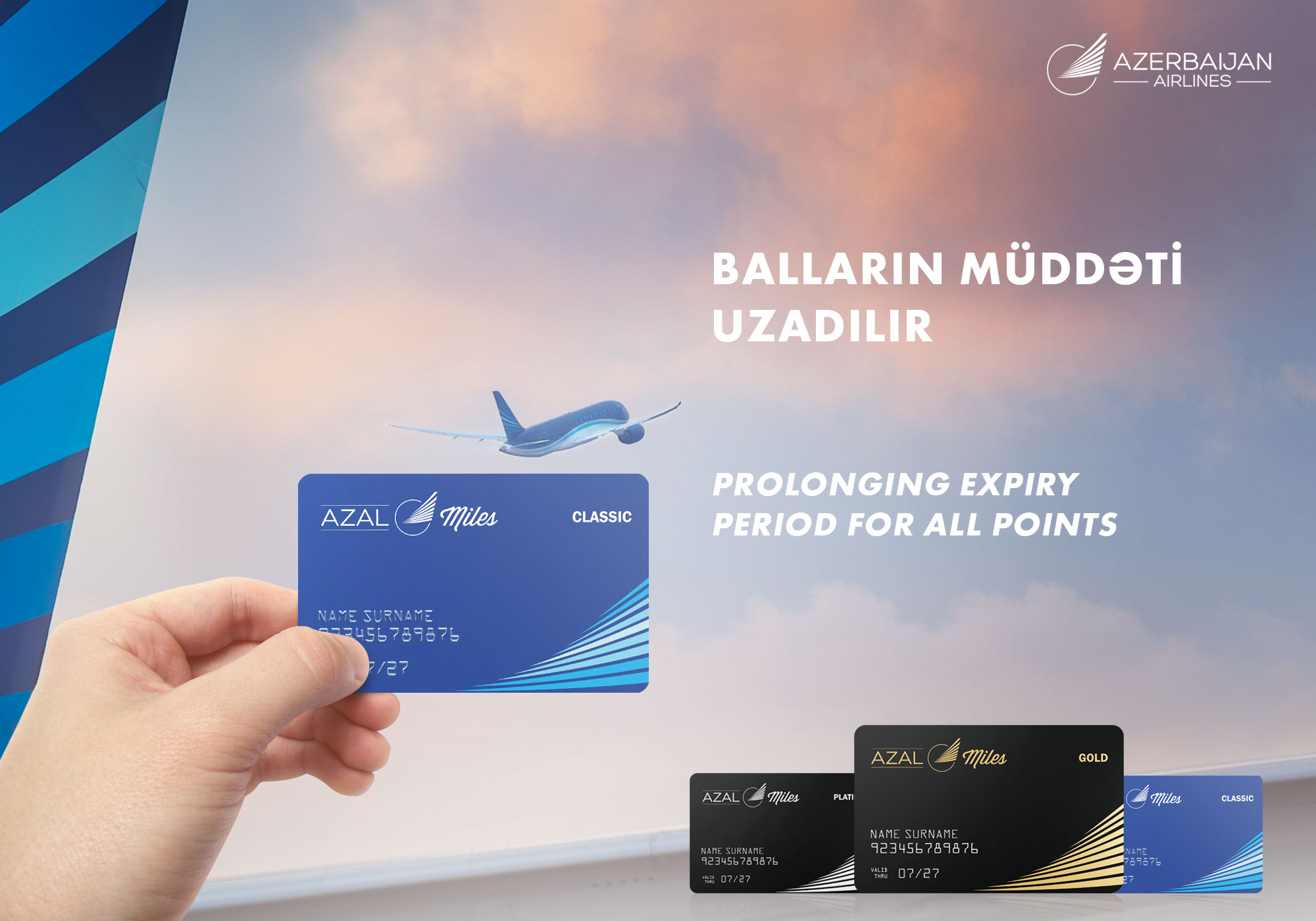 AZAL-dan "AZAL-Miles" bonus proqramının üzvlərinə MÜRACİƏT 