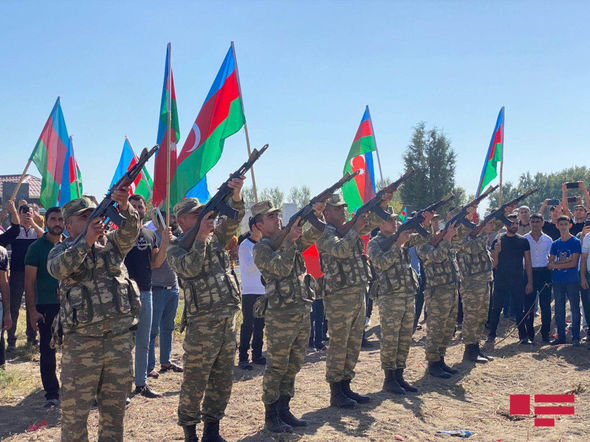 Şəhid Məftun Əhmədzadə Tərtərdə dəfn edilib – FOTO