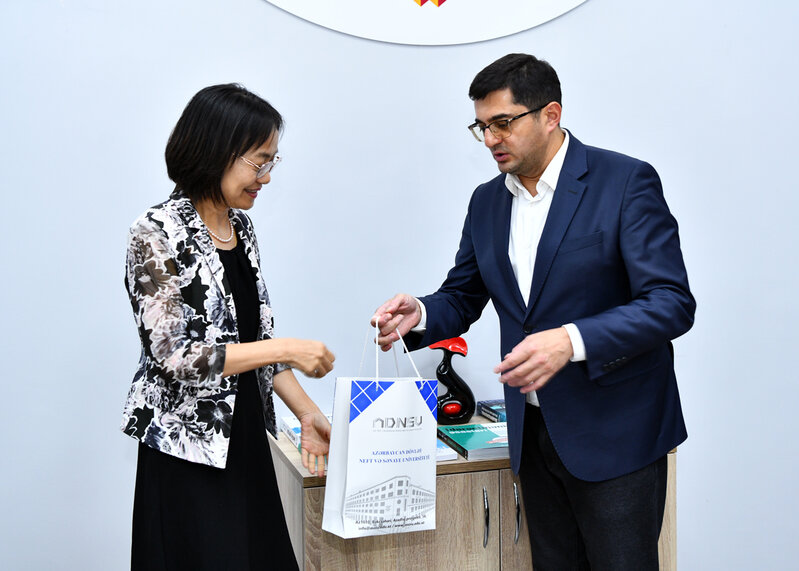 ADNSU ilə Çin universitetləri arasında təhsil və elm sahəsində əməkdaşlıq müzakirə edilib - FOTOLAR