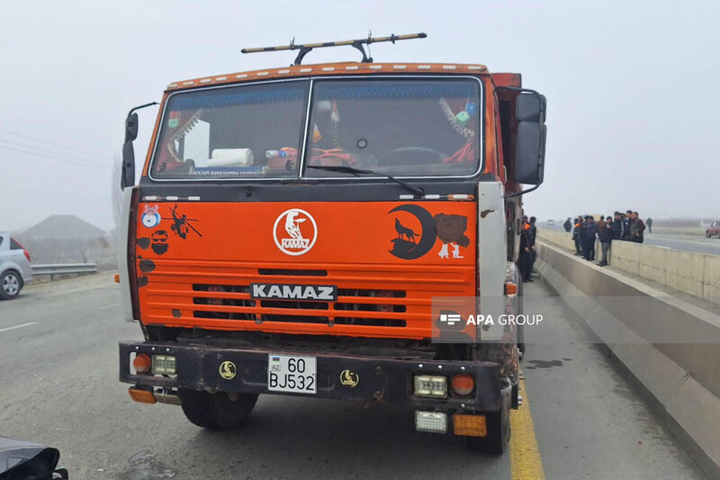 Bakı-Qazax yolunda 6 maşın toqquşdu - FOTOLAR