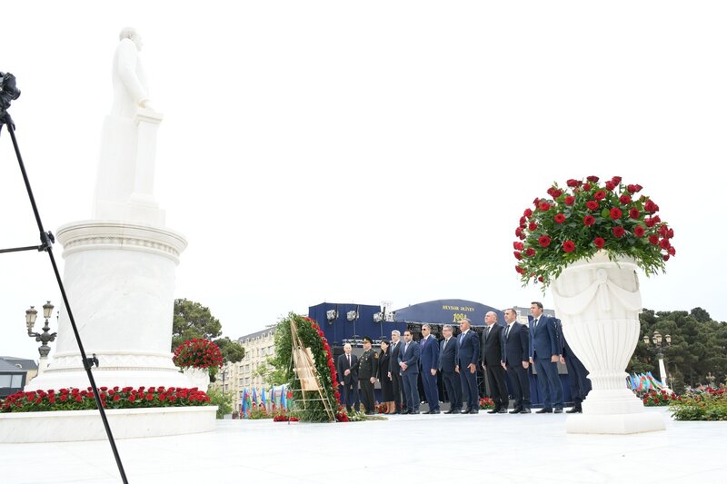 Ümummilli Lider Heydər Əliyevin 100 illik yubileyi Abşeron rayonunda qeyd edilib - FOTOLAR