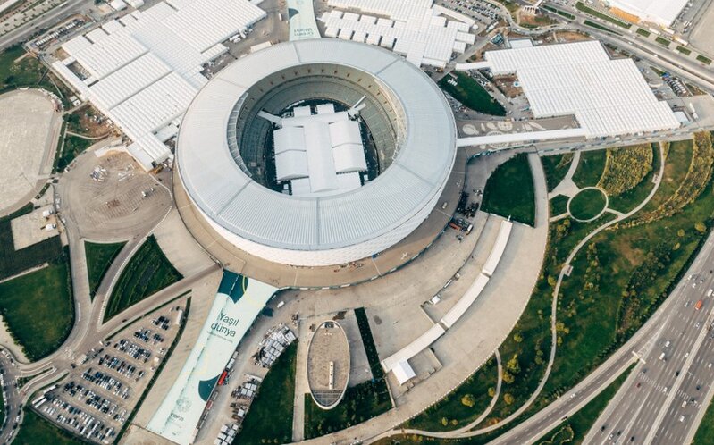 Sektor müdiri: Bakı Stadionunda Azərbaycan pavilyonuna böyük maraq var