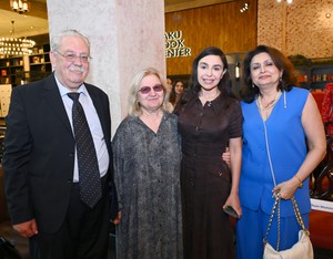Leyla Əliyeva Bakı Kitab Mərkəzində 